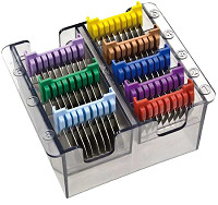  Moser AnimalLine Stainless Steel Combs 