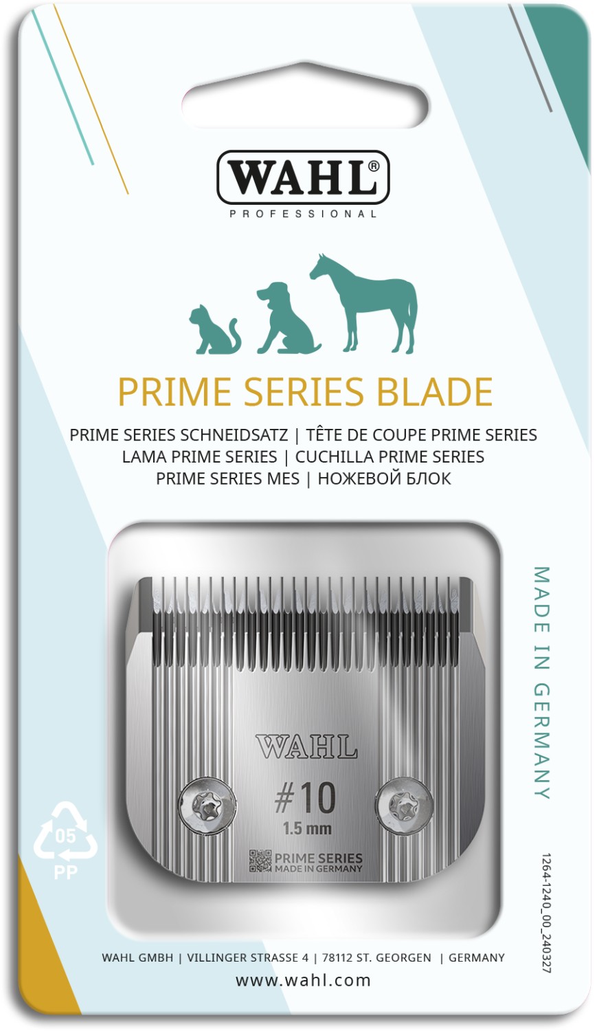  Wahl Animal Prime Series Blade #10 