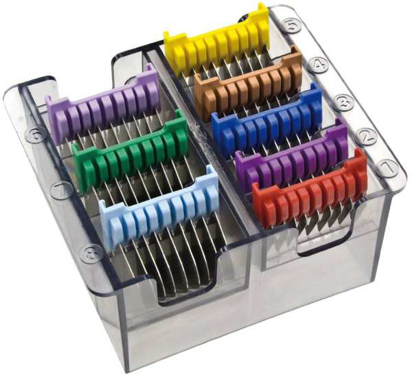  Wahl Professional Stainless Steel Combs 